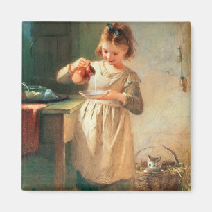 Aimant Le petit déjeuner de Kitty