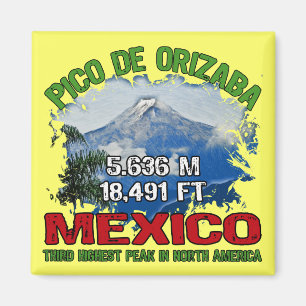 Aimant Le pic d'Orizaba
