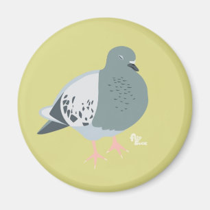 Aimant Le pigeon rêve l'aimant