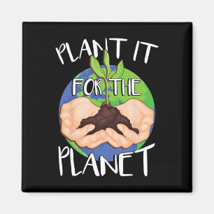 Aimant Le plante Pour La Planète