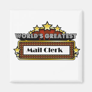 Aimant Le plus grand commis de courrier du monde