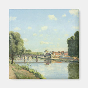 Aimant Le Pont Du Chemin De Fer Camille Pissarro
