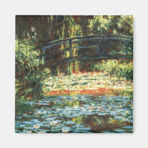 Aimant Le Pont sur le bassin aux nymphéas par Claude Mone