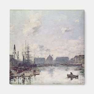Aimant Le port du commerce, le Havre, 1892