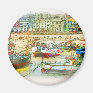 AIMANT LE PORT EN TANT QUE PEINTURE