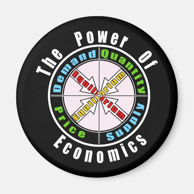 Aimant Le pouvoir de l'économie (Devant)
