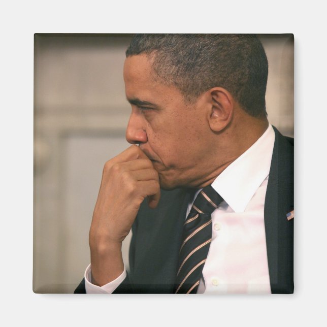 Aimant Le président Barack Obama rencontre le président (Devant)