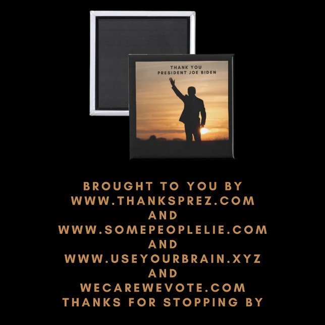 Aimant Le président Merci Joe Biden (Créateur téléchargé)