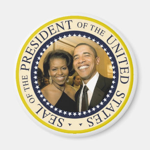 Aimant Le Président Obama Collectibles