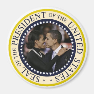 Aimant Le président Obama garde un gros 3 pouces