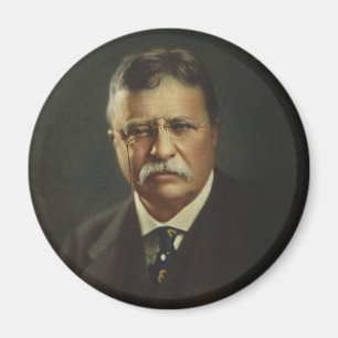 Aimant Le président Theodore Roosevelt par Forbes Lithogr