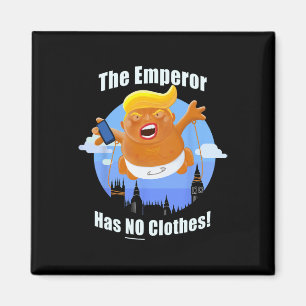 Aimant Le président Trump l'empereur n'a pas de vêtements