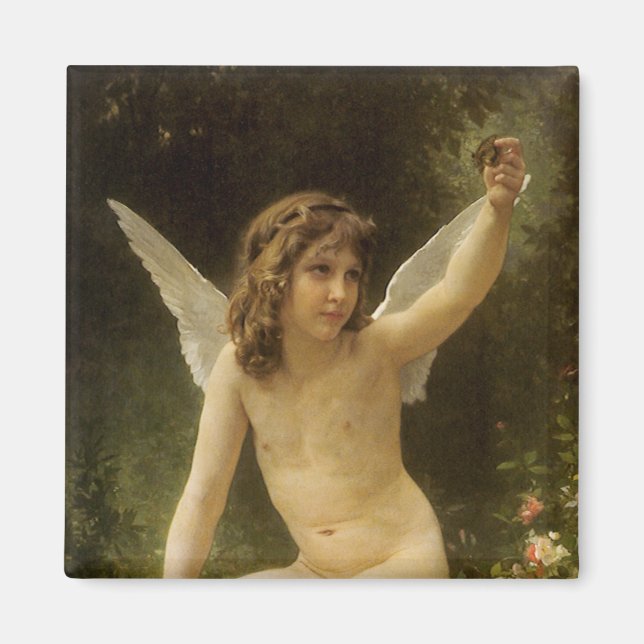 Aimant Le Prisonnier (Le Captif) par Bouguereau (Devant)