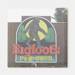 Aimant Le Pub de Bigfoot et l'aimant de gril