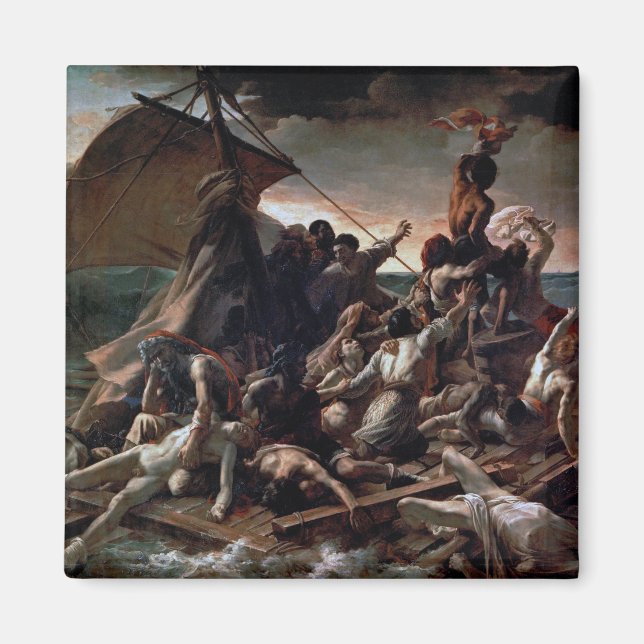 Aimant Le radeau de la Méduse, Theodore Gericault (Devant)