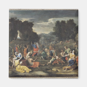 Aimant Le rassemblement de la manne, c.1637-9