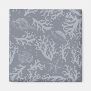 Aimant Le récif corallien de style Hipster