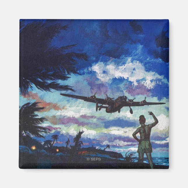 Aimant Le retour du guerrier (Devant)