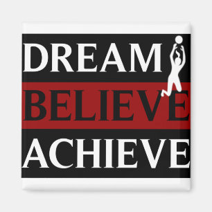 Aimant Le rêve croient réalisent le volleyball des femm