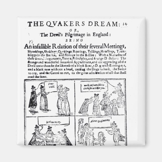 Aimant Le rêve des quakers (Devant)