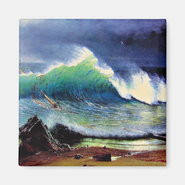 Aimant Le rivage de la mer Turquoise (Devant)