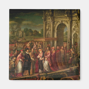 Aimant Le Roi Henri III de la France visitant Venise