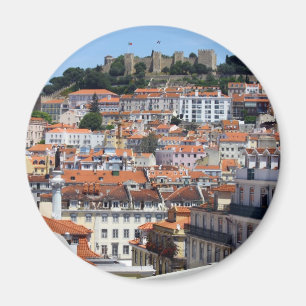 Aimant Le Rossio et la Colline du Château, Lisbonne, le