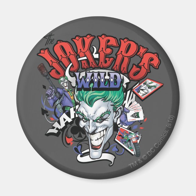 Aimant Le sauvage du Joker (Devant)
