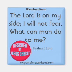 Aimant Le Seigneur est de mon côté Citation de la Bible