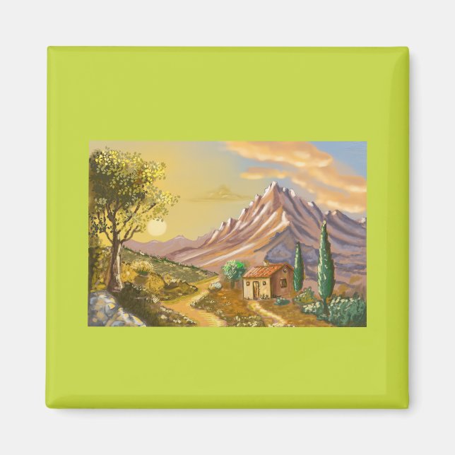 Aimant Le sentier du cabanon  (Devant)