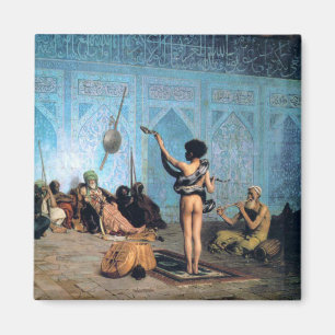 Aimant "Le Serpent Charmer", de Jean Leon Gerome