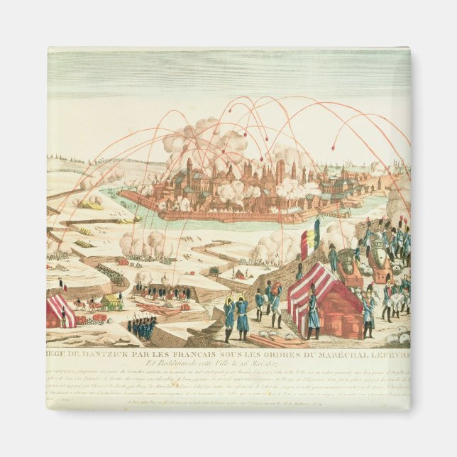 Aimant Le siège de Danzig (Devant)