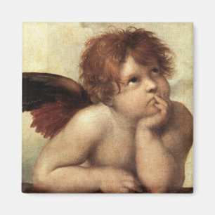 Aimant Le Sistine Madonna (2ème détail)