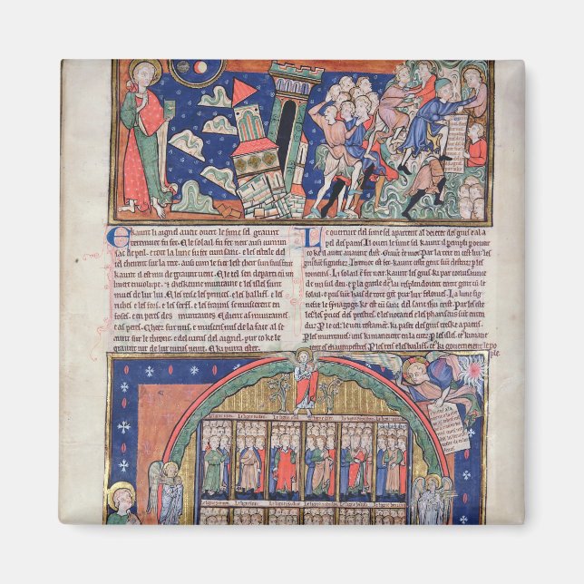 Aimant Le sixième sceau (Devant)