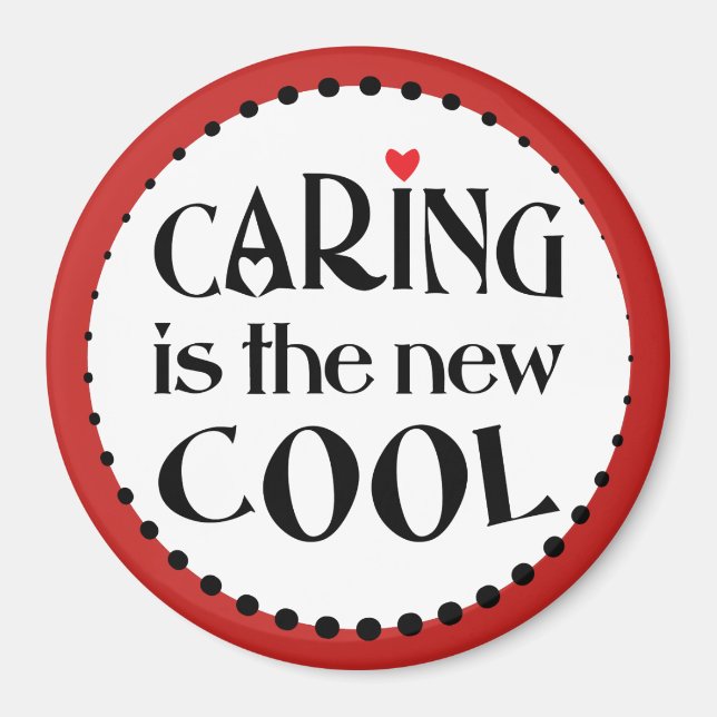 Aimant Le soin est le nouveau COOL (Devant)