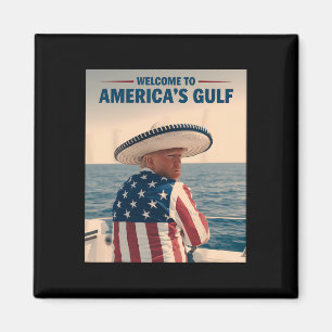 Aimant Le Sombrero Ame du président Trump Amérique du Gol