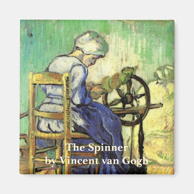 Aimant Le Spinner par Vincent van Gogh (Devant)