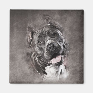 Aimant Le Staffordshire Terrier américain - Amstaff
