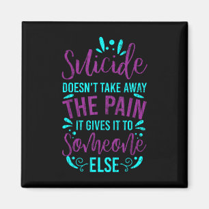 Aimant Le Suicide Ne Supprime Pas La Douleur Une Bonne Se
