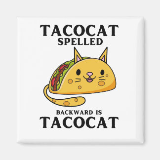 Aimant Le Tacocat Écrit À L'Arrière Est Le Tacocat