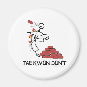 Aimant Le Taekwondo pas