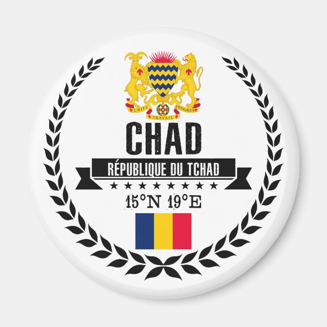 Aimant Le Tchad (Devant)
