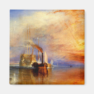 Aimant Le Temeraire de combat, J.M.W. Turner
