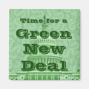 Aimant Le temps d'un New Deal vert