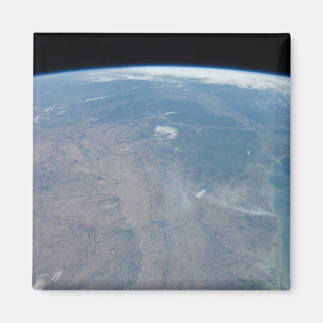 Aimant Le Texas Panoramique Et Le Golfe Du Mexique (Devant)