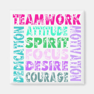 Aimant Le travail d'équipe de VolleyChick