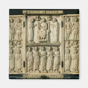 Aimant Le triptyque de Harbaville dépeignant le Christ
