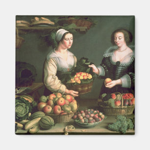 Aimant Le vendeur de fruits et légumes