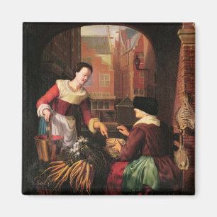 Aimant Le vendeur de légumes