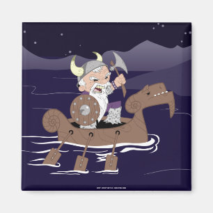 Aimant Le viking en colère